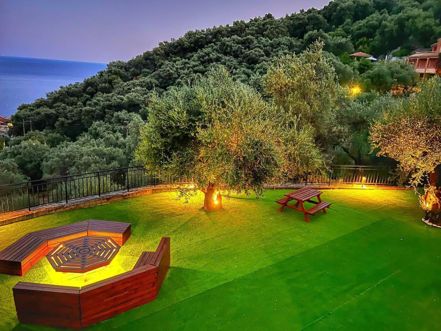 Silent Bay Apartments Katavolos Bagian luar foto