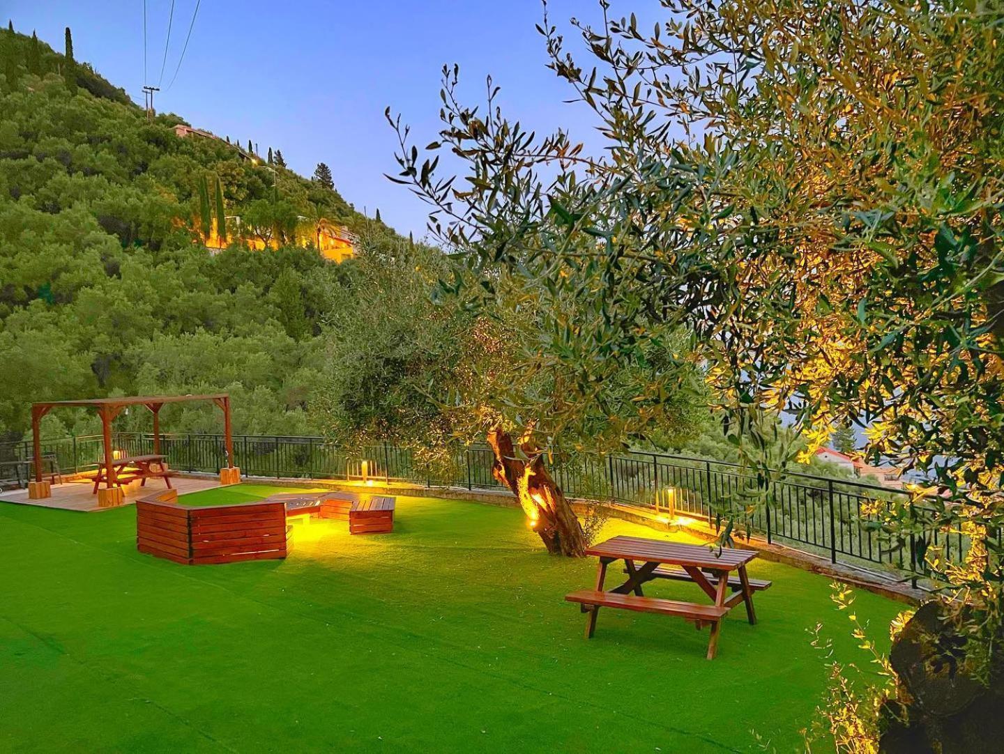 Silent Bay Apartments Katavolos Bagian luar foto