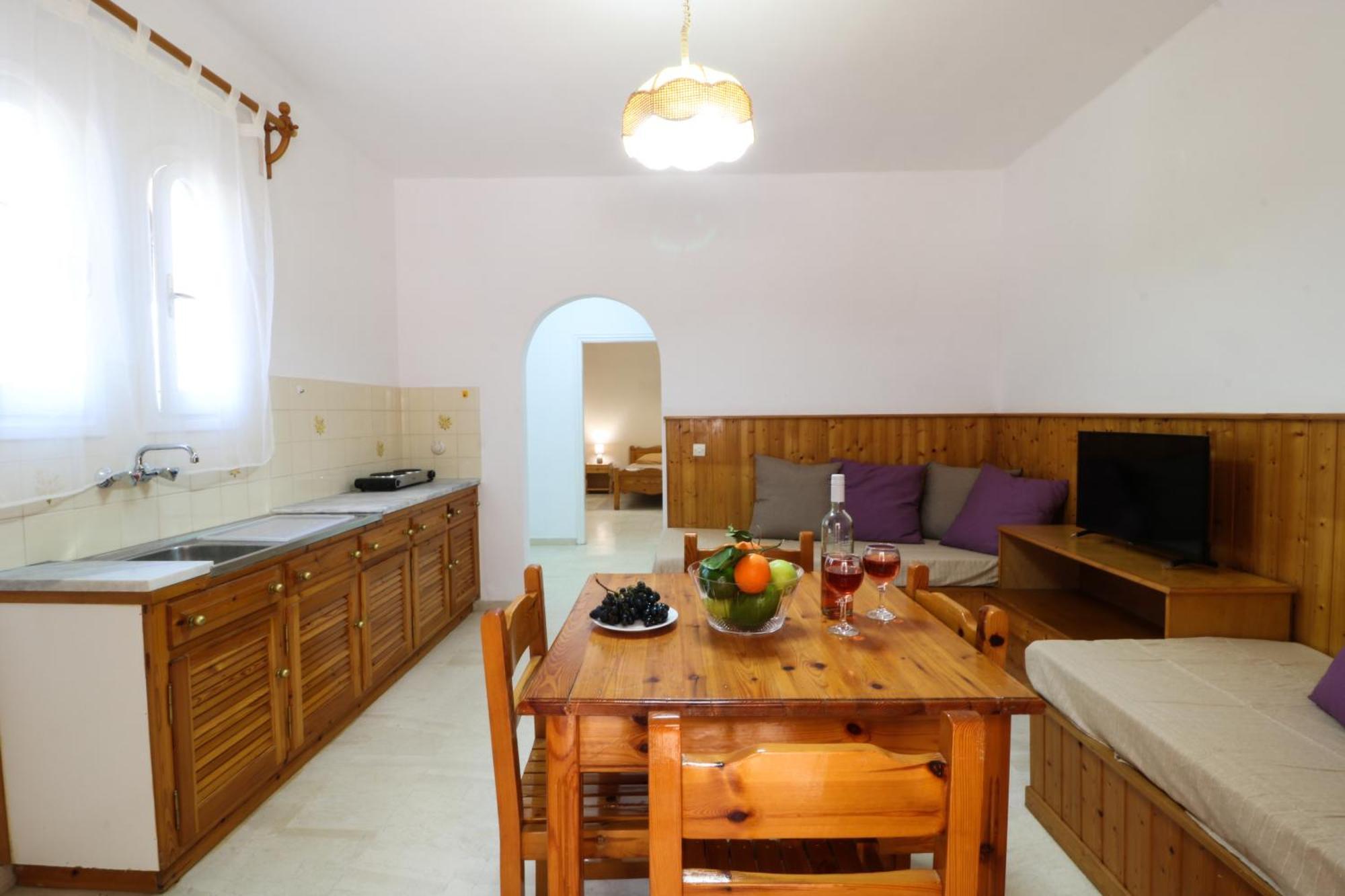 Silent Bay Apartments Katavolos Bagian luar foto