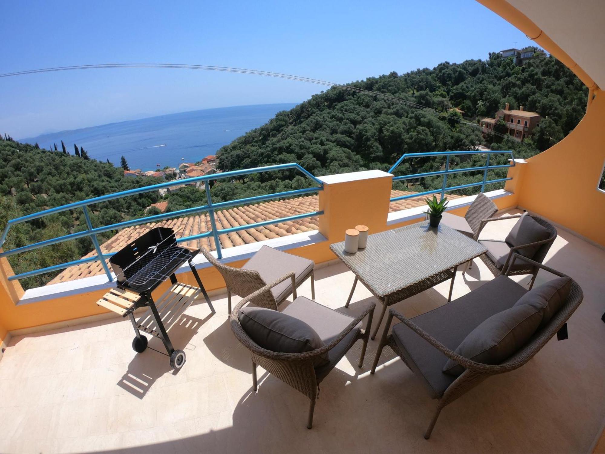 Silent Bay Apartments Katavolos Bagian luar foto