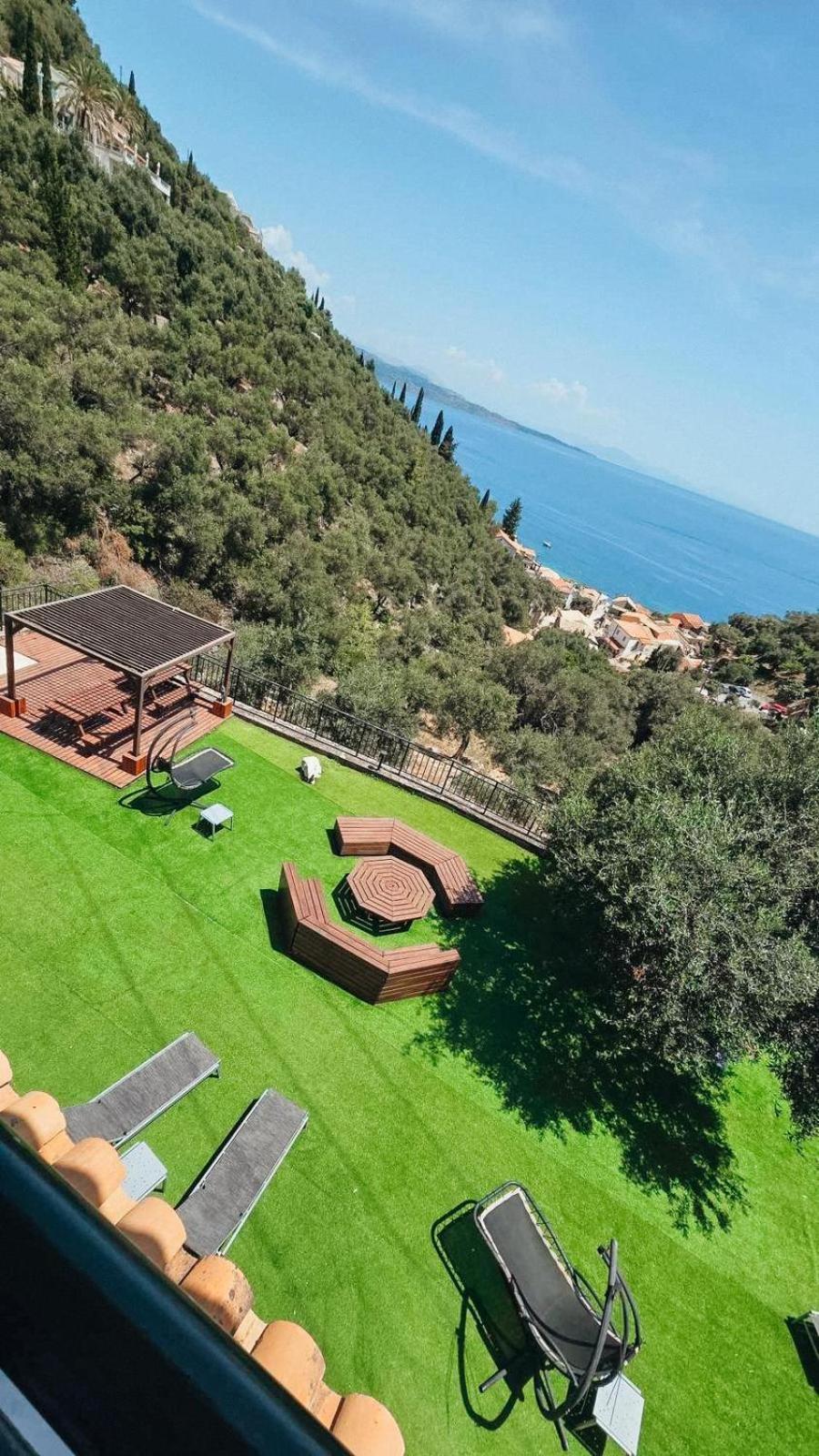 Silent Bay Apartments Katavolos Bagian luar foto