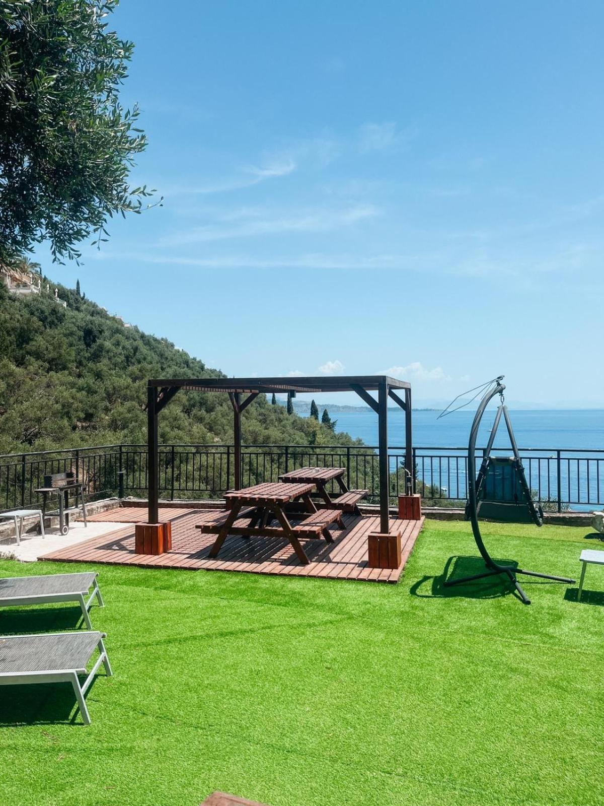 Silent Bay Apartments Katavolos Bagian luar foto